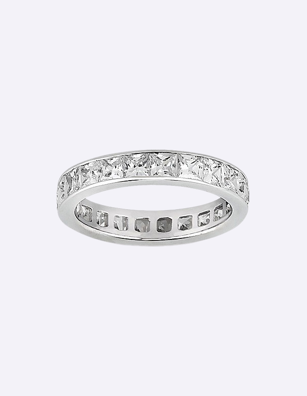 Eternity Princess Wedding Bands